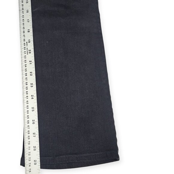 MOTHER The Patch Pocket Insider Flood Jeans Black Size 28 - Picture 5 of 9